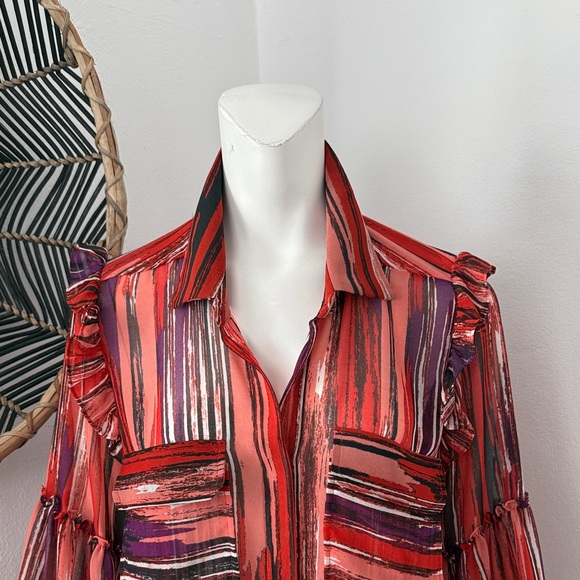 Misa Los Angeles Retro Blouse 💋 - Picture 3 of 7